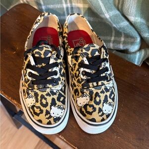 Vans x Hello Kitty Leopard print era sneakers size 6.5